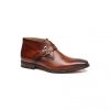 Giày tây nam kiểu boots nâu phối màu GDNGTN0003-VB
