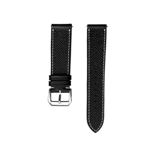 Dây da đồng hồ GRANT10 - Epsom Leather - Black Color